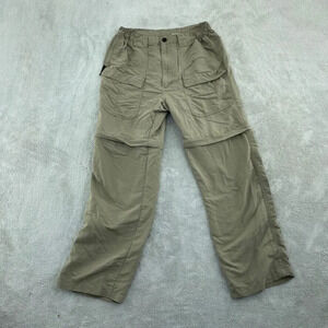 World Wide Sportsman Convertible Hiking Cargo Pants Mens 34 Tan 3052